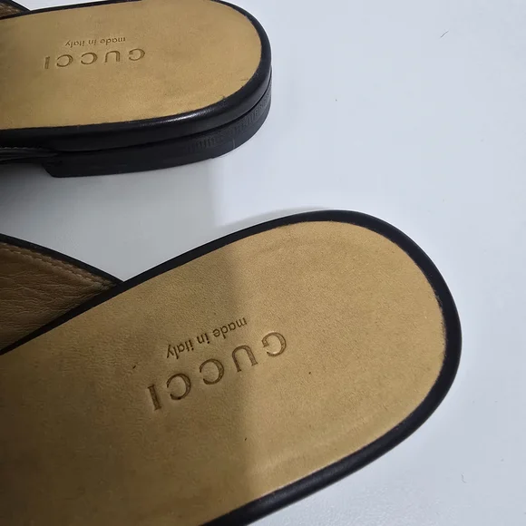 Gucci Princetown Horsebit Leather Mules, Black (Size 38) With Box - Picture 7 of 14